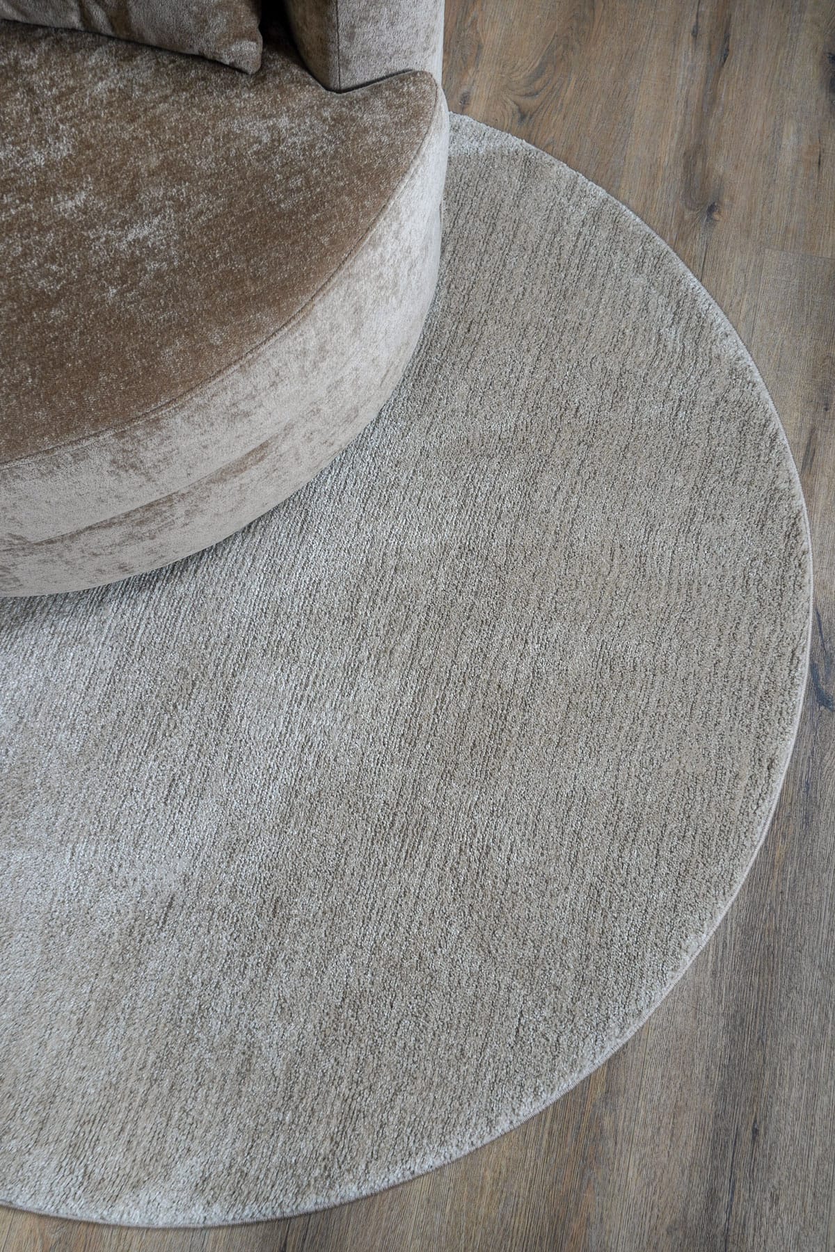 Vloerkleed Nina 1601 Beige 70 - Rond ø200 cm - Afbeelding 2