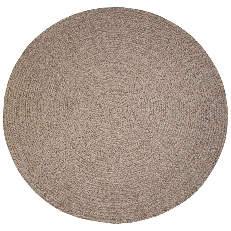 Binnen- en buitenkleed Set Nature - Rond ø240 cm | BlokWoonWereld