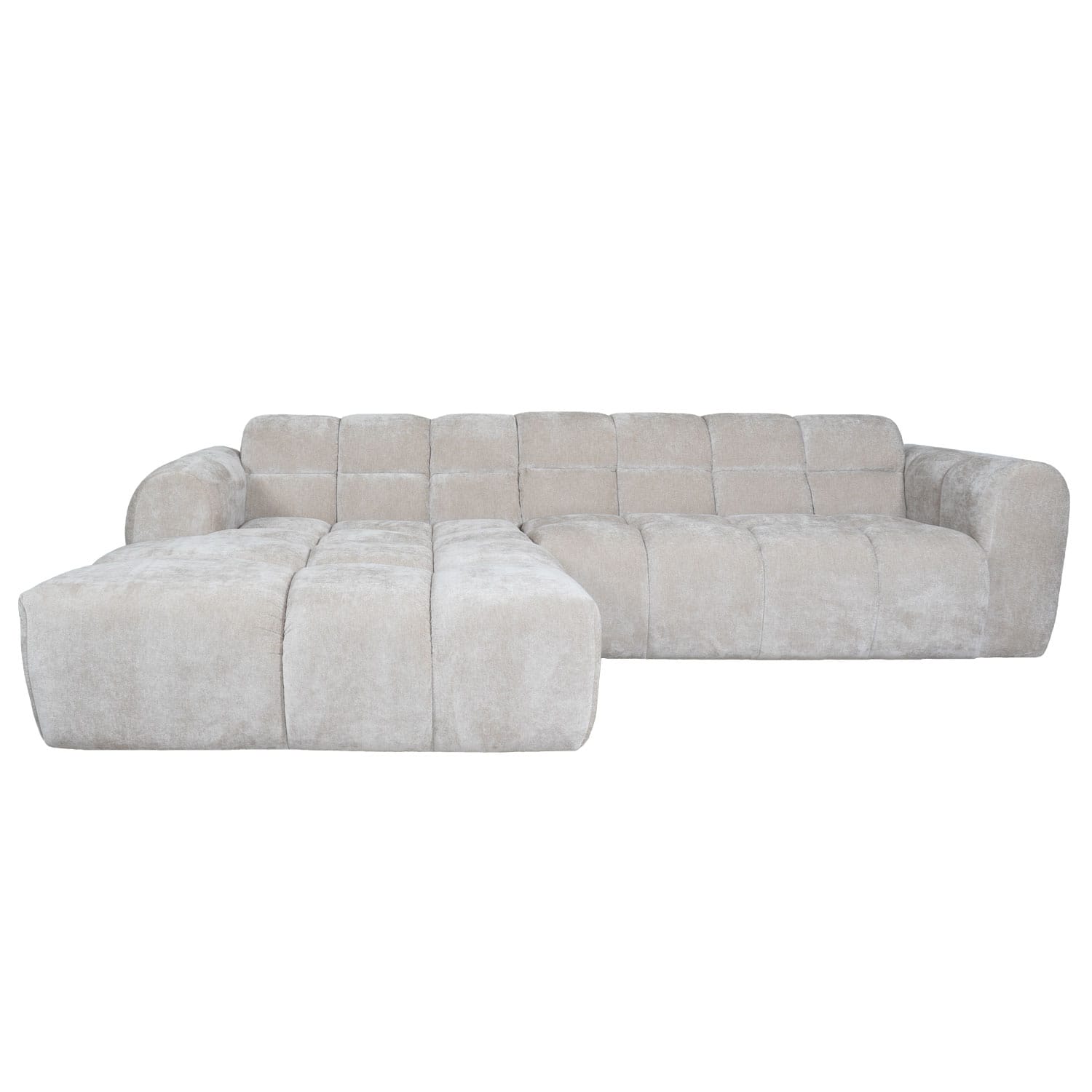 Hoekbank Emma La Vie 170 Beige - Links 1 Hoekbank Emma La Vie 170 Beige - Links | BlokWoonWereld