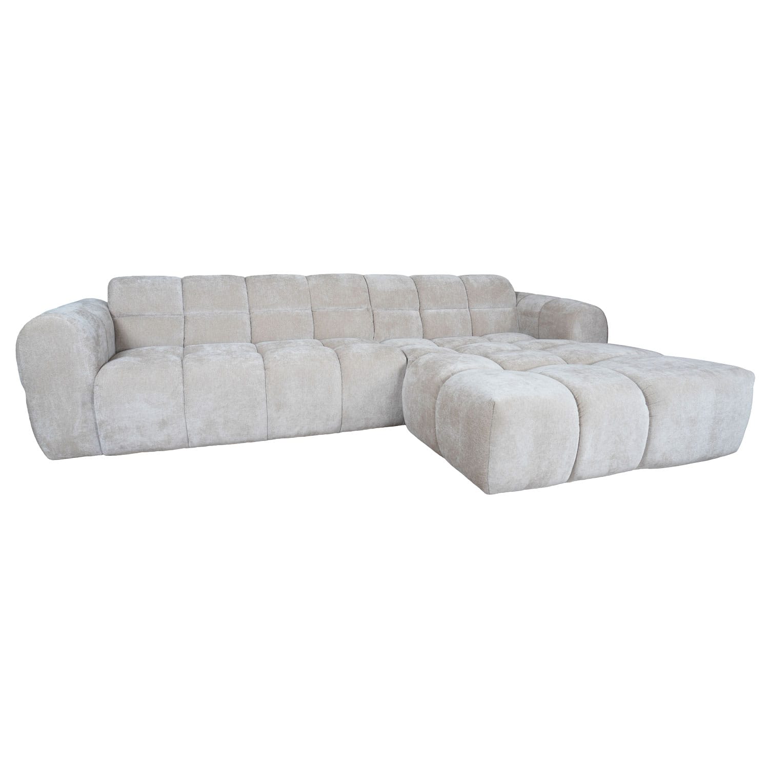 Hoekbank Emma La Vie 170 Beige - Rechts 4 Hoekbank Emma La Vie 170 Beige - Rechts - Afbeelding 4