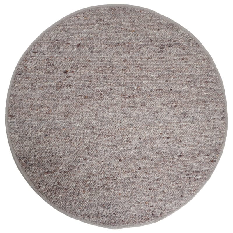 Vloerkleed Stone Bruin 428 - Rond ø200 cm | BlokWoonWereld