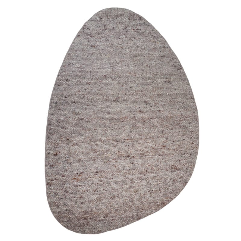 Vloerkleed Stone Bruin 428 - Kiezelvormig 160 x 230 cm | BlokWoonWereld
