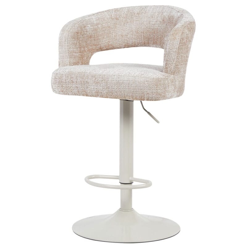 Barkruk Vince Beige - Beige onderstel | BlokWoonWereld