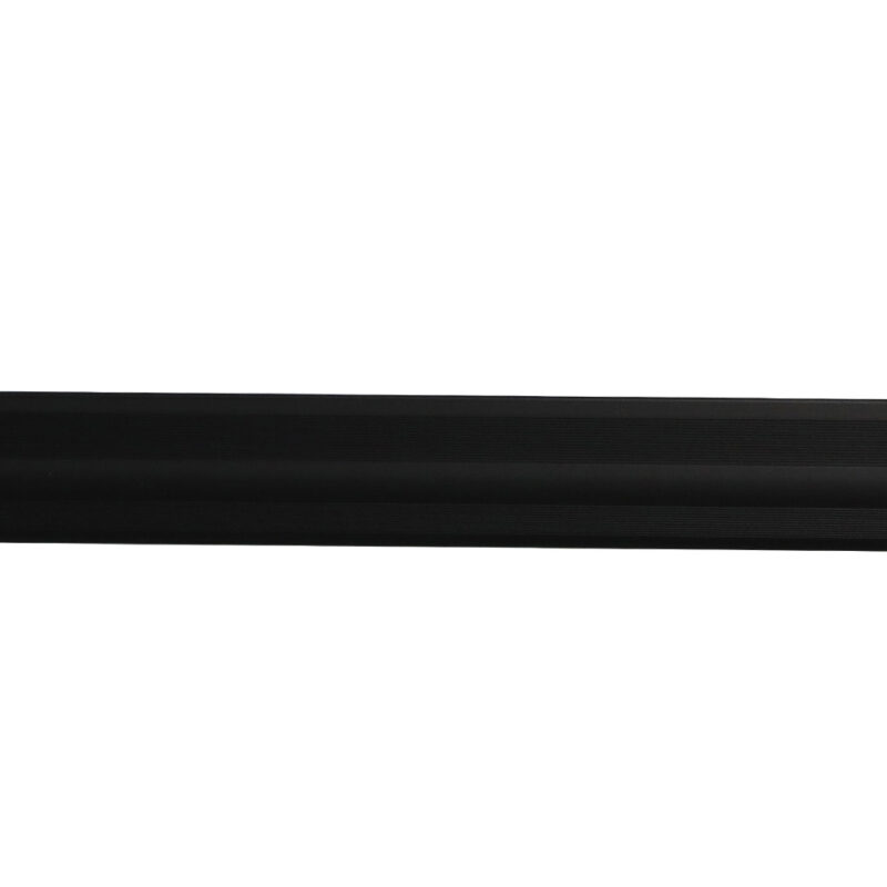 Co-pro overgangsprofiel zelfklevend 4 tot 18mm antraciet/zwart BlokWoonWereld Profielen