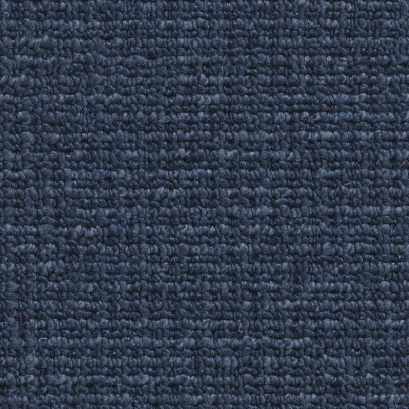 Topaas donkerblauw 0715 | 400cm BlokWoonWereld Tapijt
