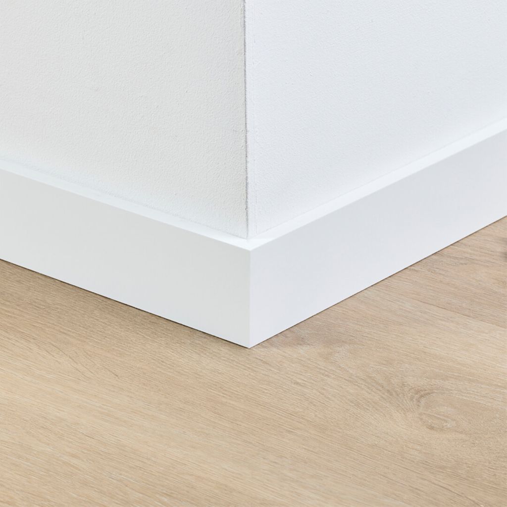 Co-pro gelakte plint amsterdam wit RAL 9016 70x12 3 Co-pro gelakte plint amsterdam wit RAL 9016 70x12 - Afbeelding 3