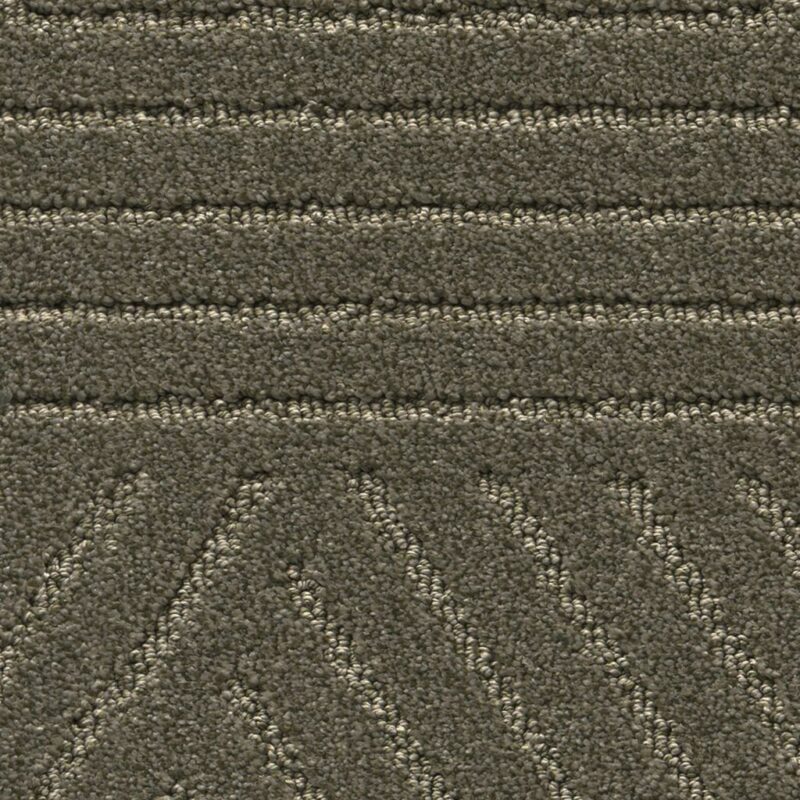 Infinity Geometric donkergroen 0901 | 400cm BlokWoonWereld Tapijt