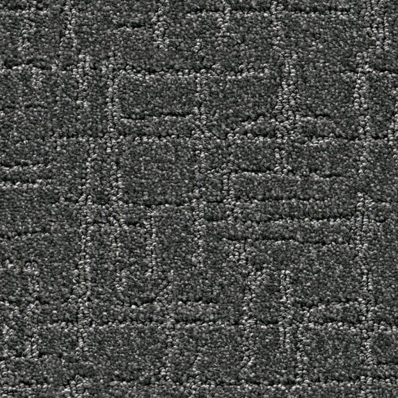 Infinity Canvas donkergrijs 0101 | 400cm BlokWoonWereld Tapijt
