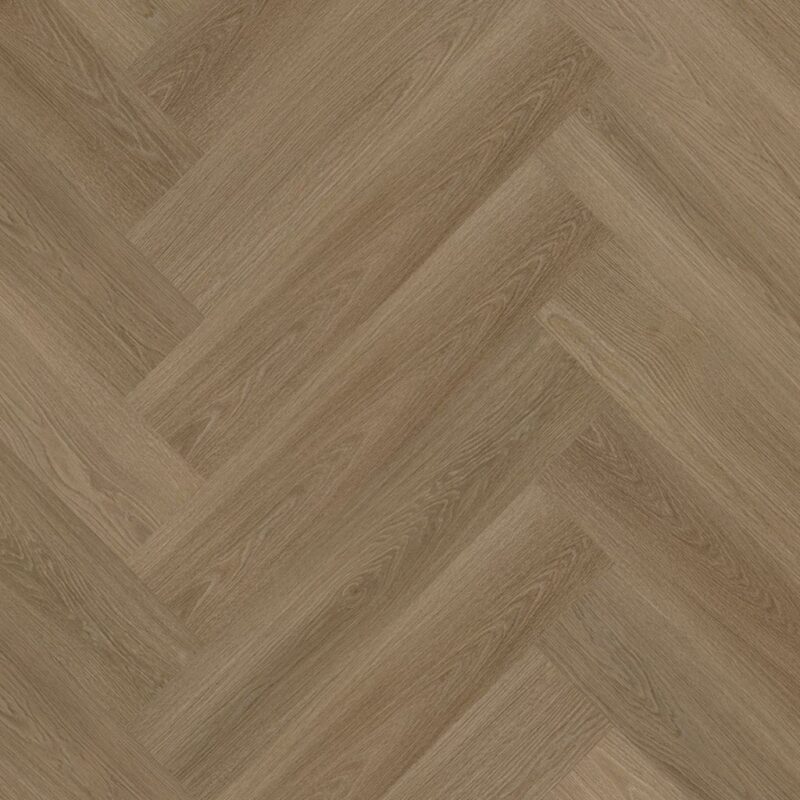 YUP XL Brentford herringbone dryback dark oak BlokWoonWereld Dryback PVC