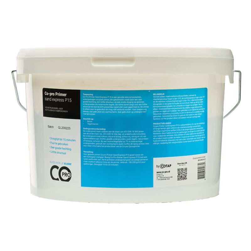 Co-pro primer sand express P15 BlokWoonWereld Primer