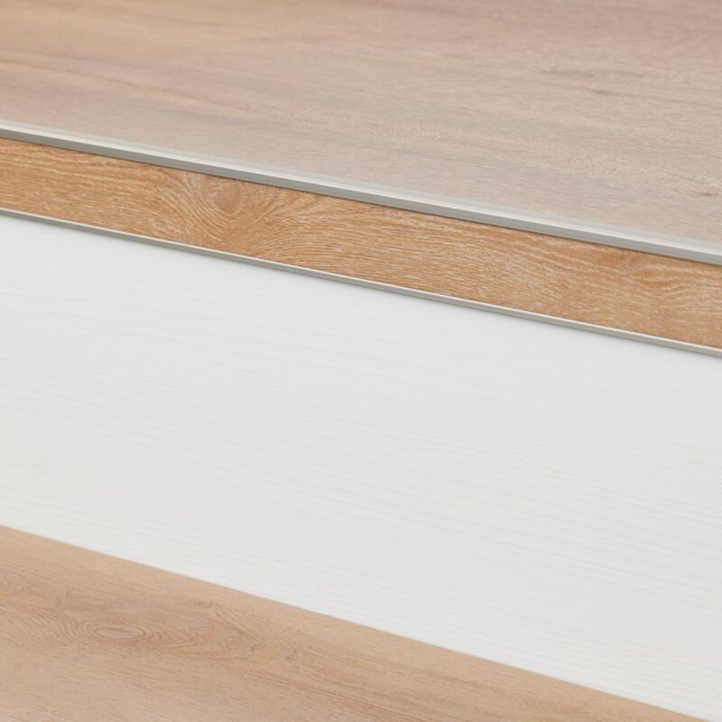 Stootbord pvc ral 9010 wit houtstructuur BlokWoonWereld Pvc vloeren