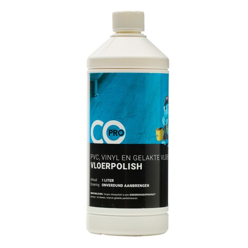 Co-pro pvc polish super mat BlokWoonWereld Pvc vloeren