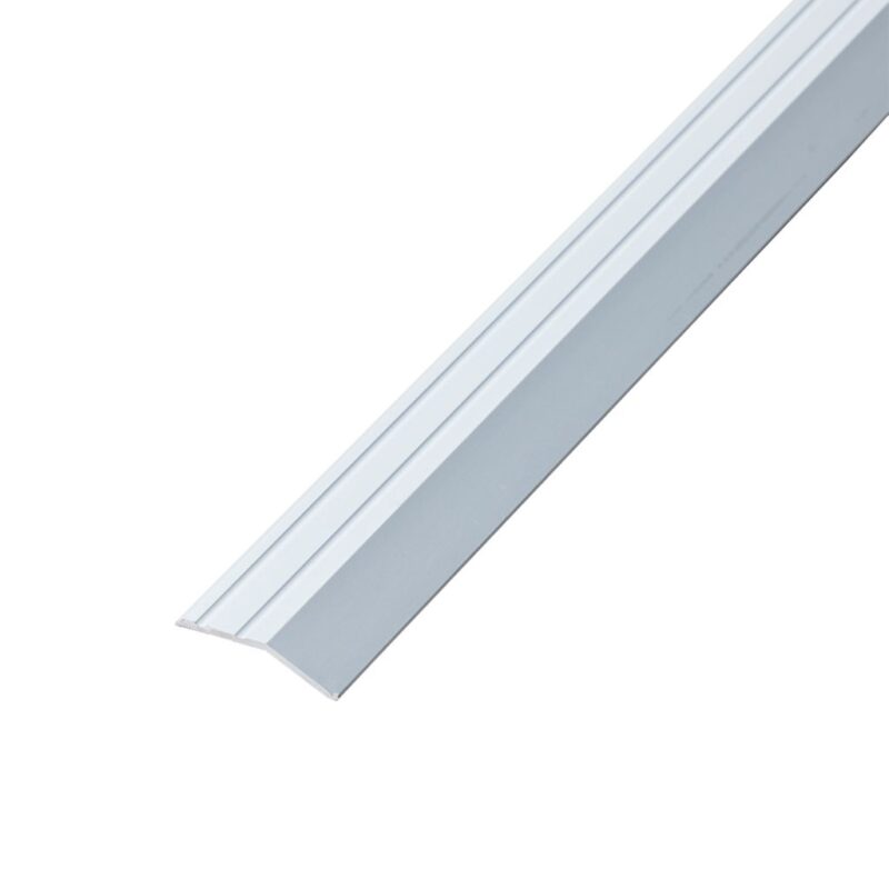 Co-pro overgangsprofiel zelfklevend 8mm zilver BlokWoonWereld Profielen