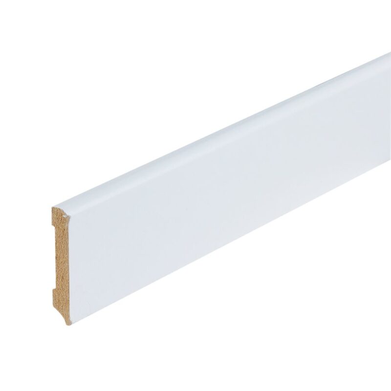 Co-pro folieplint berlijn wit 70x12 BlokWoonWereld Plinten