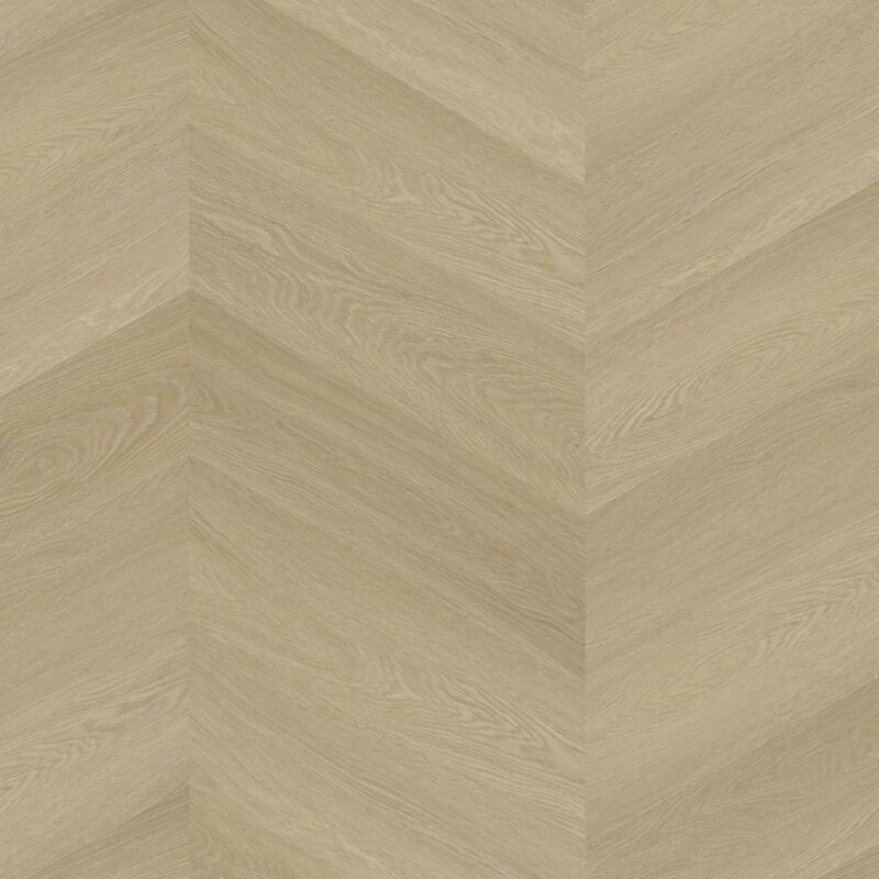 YUP Fulham chevron dryback natural oak BlokWoonWereld Dryback PVC