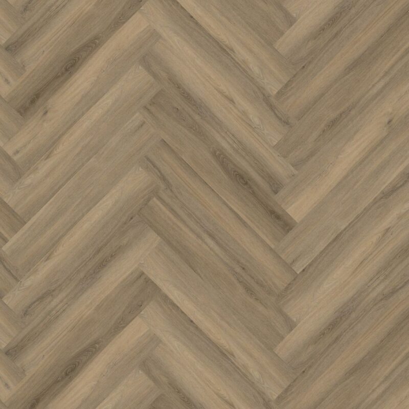YUP Paddington Herringbone dryback light brown BlokWoonWereld Dryback PVC