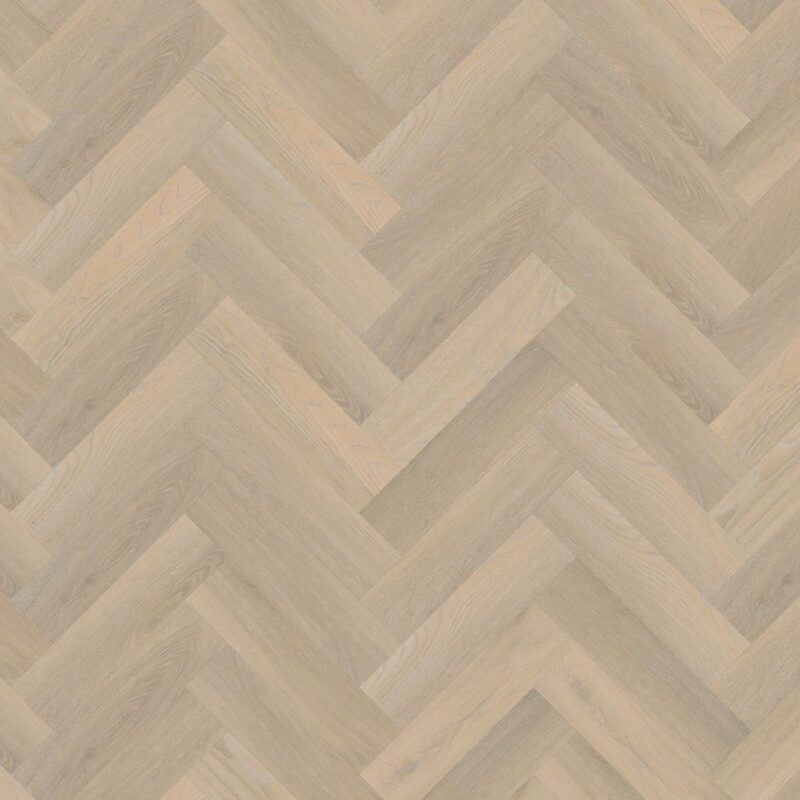 YUP Paddington Herringbone dryback small beige BlokWoonWereld Dryback PVC