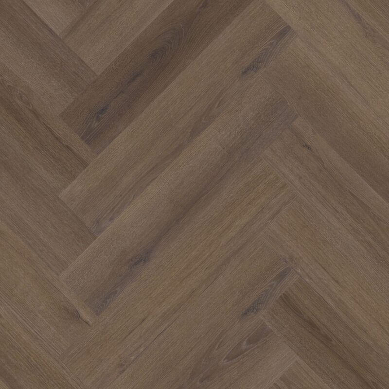 YUP XL Greenford herringbone dryback brown BlokWoonWereld Dryback PVC