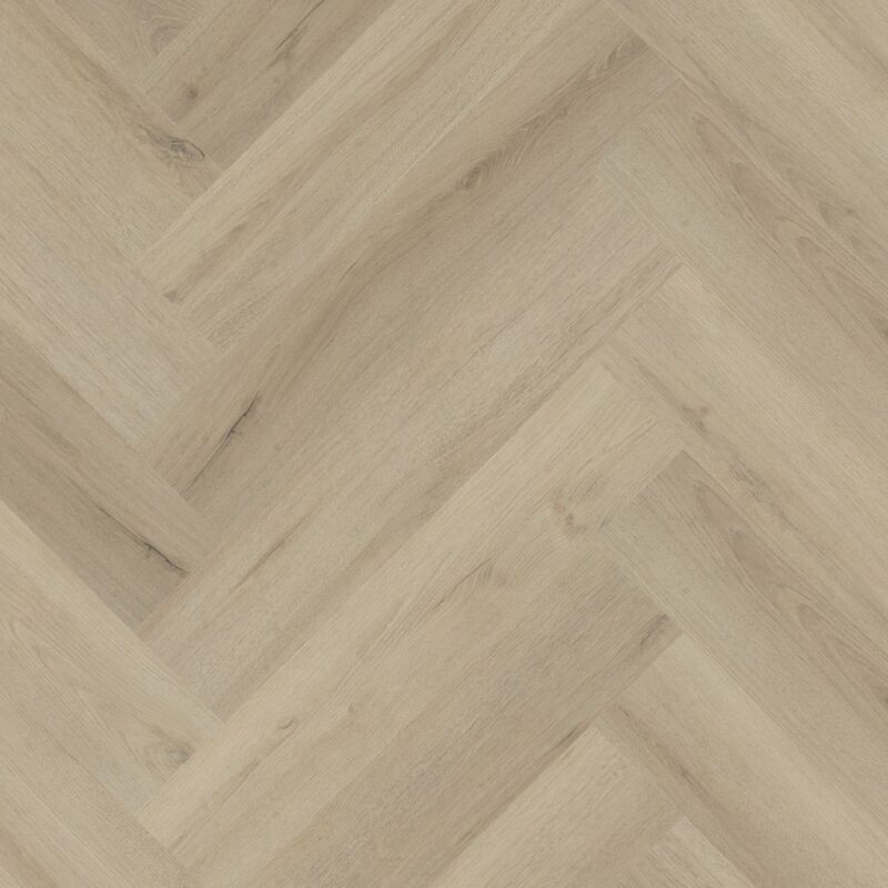 YUP XL Greenford herringbone dryback beige BlokWoonWereld Dryback PVC