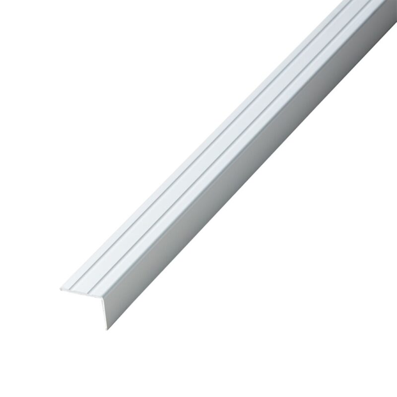 Co-pro hoekprofiel zelfklevend 20mm zilver BlokWoonWereld Profielen
