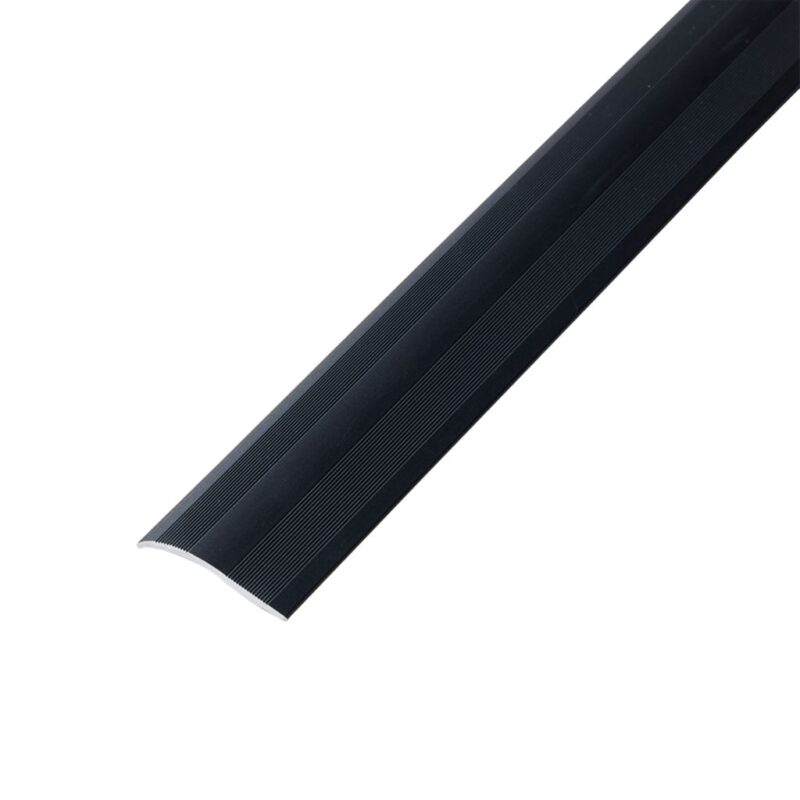 Co-pro overgangsprofiel zelfklevend 4 tot 18mm antraciet/zwart BlokWoonWereld Profielen