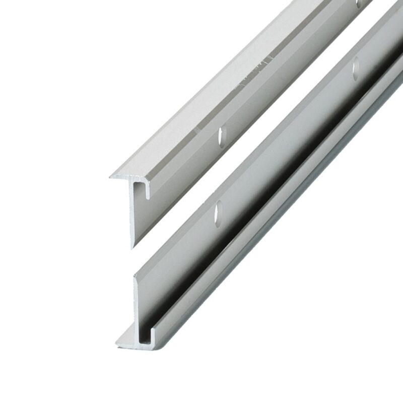 Co-pro open trapprofiel achterzijde pvc rvs BlokWoonWereld Profielen