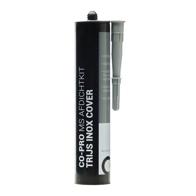 Co-pro MS afdichtkit trijs inox cover overschilderbaar BlokWoonWereld Kit