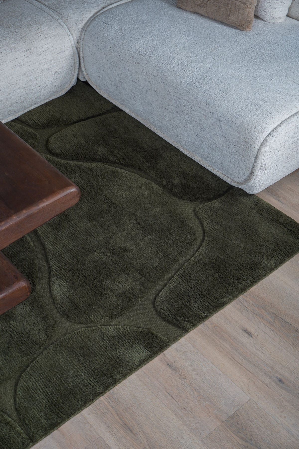 Superior Berber Vloerkleed Dark Green - 160 x 230 cm 2 Superior Berber Vloerkleed Dark Green - 160 x 230 cm - Afbeelding 2