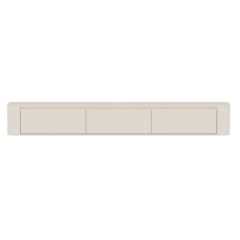 TV Dressoir Kenzo Beige - 220 cm | BlokWoonWereld