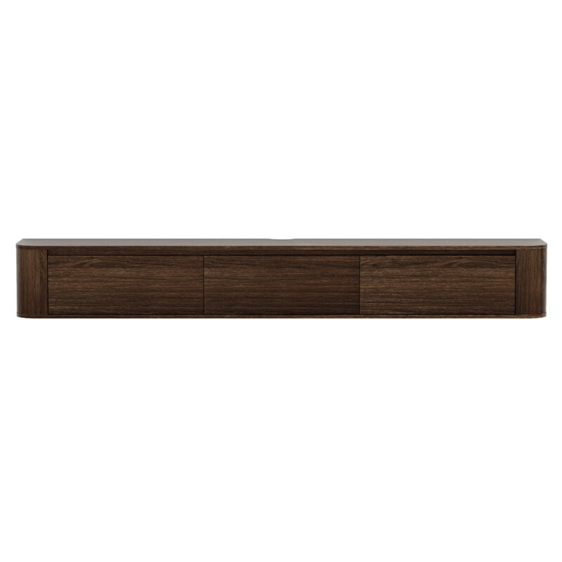TV Dressoir Kenzo Bruin - 220 cm | BlokWoonWereld