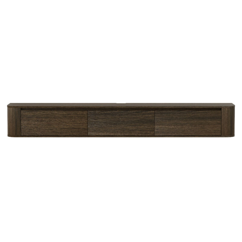 Winkelwagen 18 TV Dressoir Kenzo Walnoot - 220 cm | BlokWoonWereld
