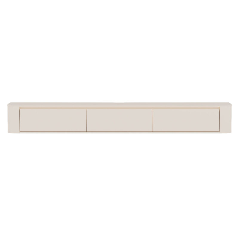 TV Dressoir Kenzo Beige - 240 cm | BlokWoonWereld