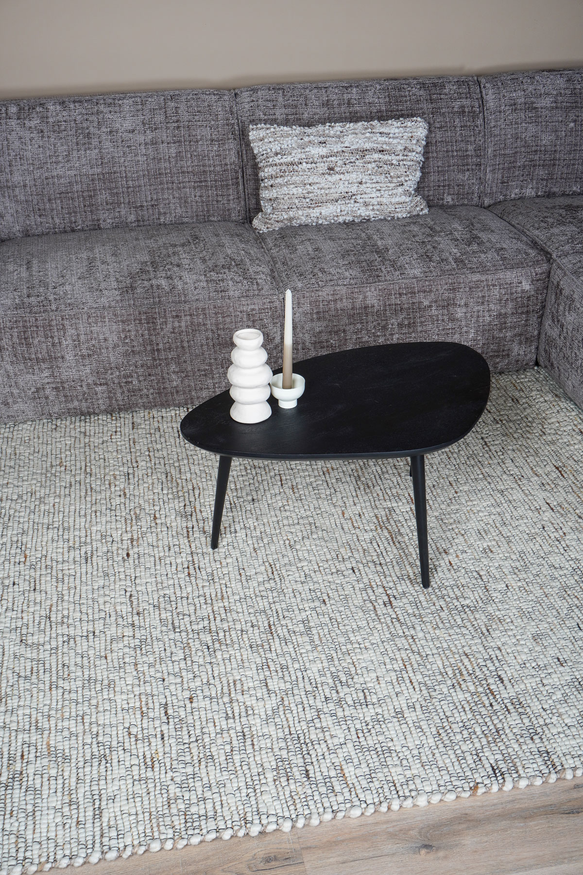 Vloerkleed Robin Beige - 160 x 230 cm 2 Vloerkleed Robin Beige - 160 x 230 cm - Afbeelding 2