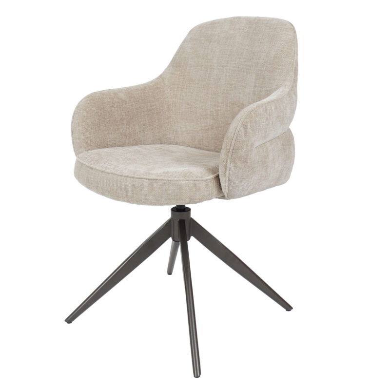 Eetkamerstoel Jane - Beige 120 | BlokWoonWereld